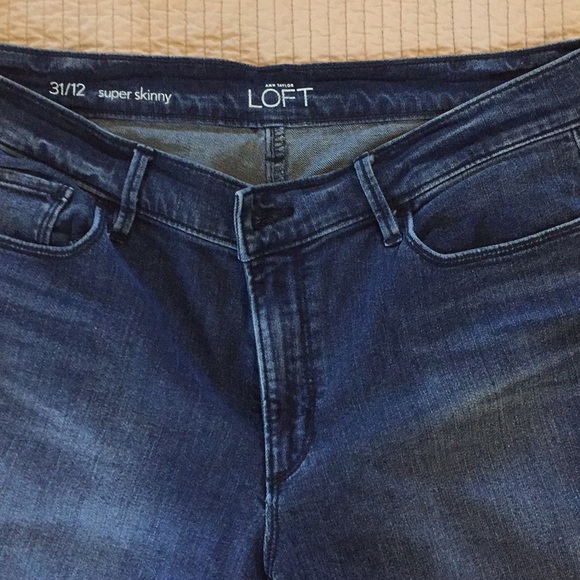 Ann Taylor Loft jeans - Picture 2 of 3